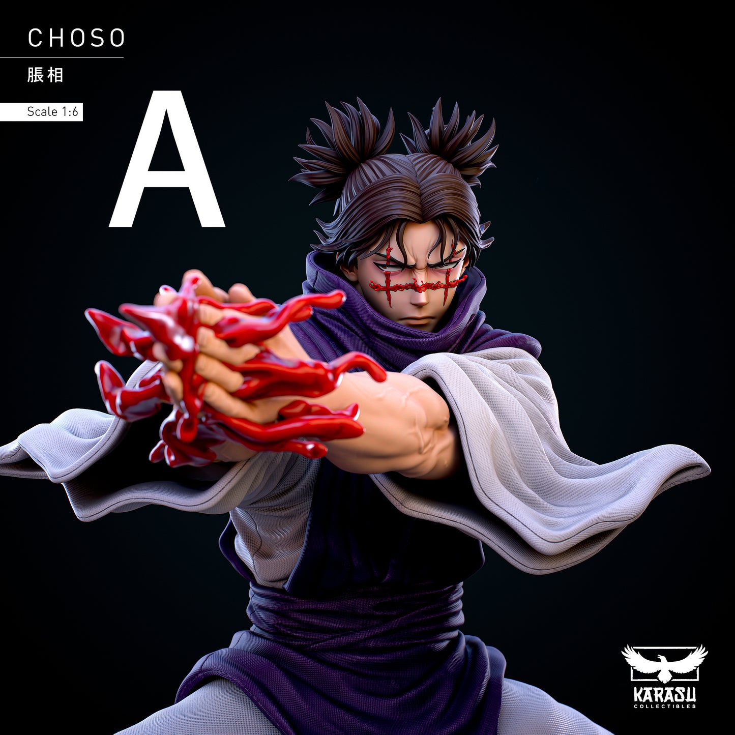 [Warehouse in Stock] Karasu Collectibles - Statue - Jujutsu Kaisen - Choso Kamo
