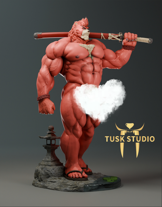 [Pre-Order] TusK Studio - Statue - 1/5 Scale Kumatetsu Statue (Licensed)