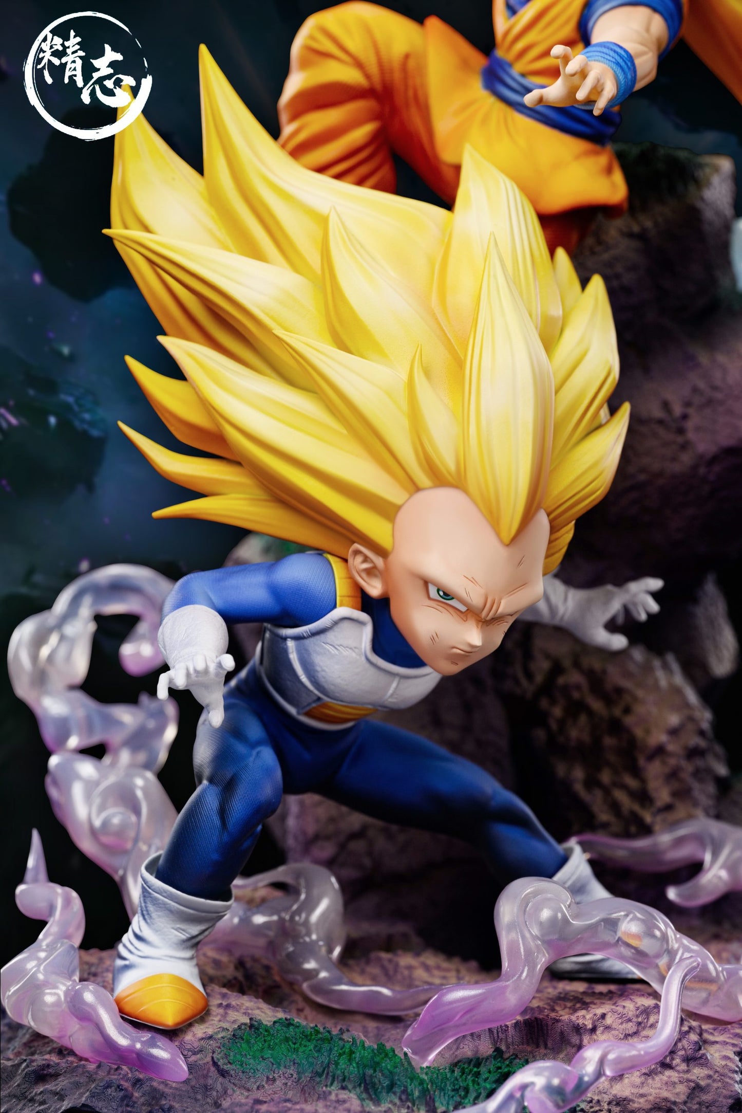 [Pre-Order] Jing Zhi Studio - Statue - Dragon Ball DAIMA - Super Saiyan 3 Goku & Vegeta