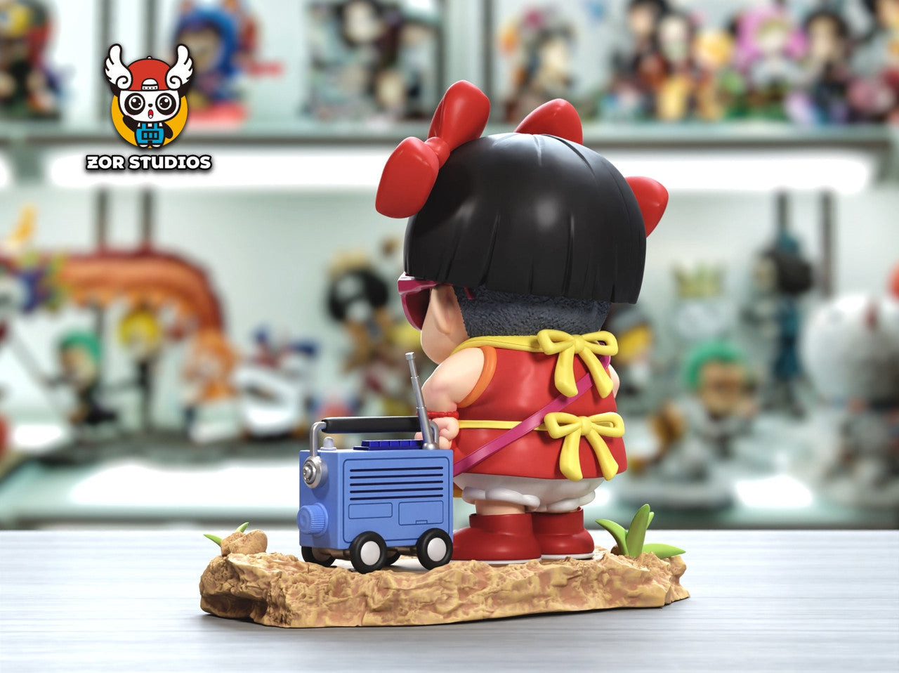 [Pre-Order Closed] ZOR Studio - Statue - Dr. Slump - Penguin Village Family Portrait Series 8th Series Kinoko Sarada