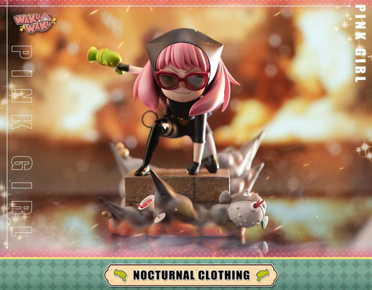 [Pre-Order Closed] WakuWaku Studio - Statue - Spy x Family - Black clothes Anya Forger