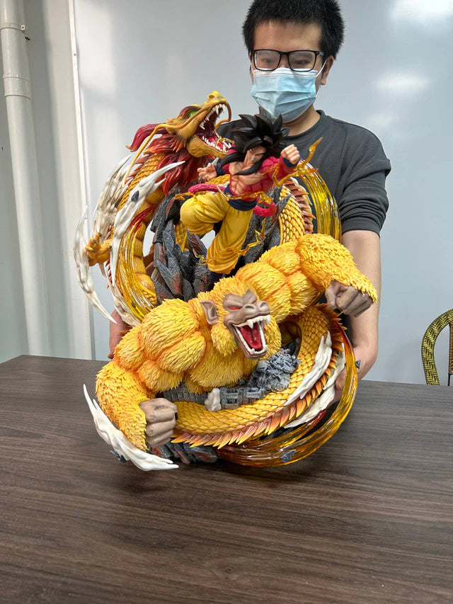 [Last One] Kylin Studio - Statue - Dragon Ball GT - Classic Character #5 Son Goku (Displayed)