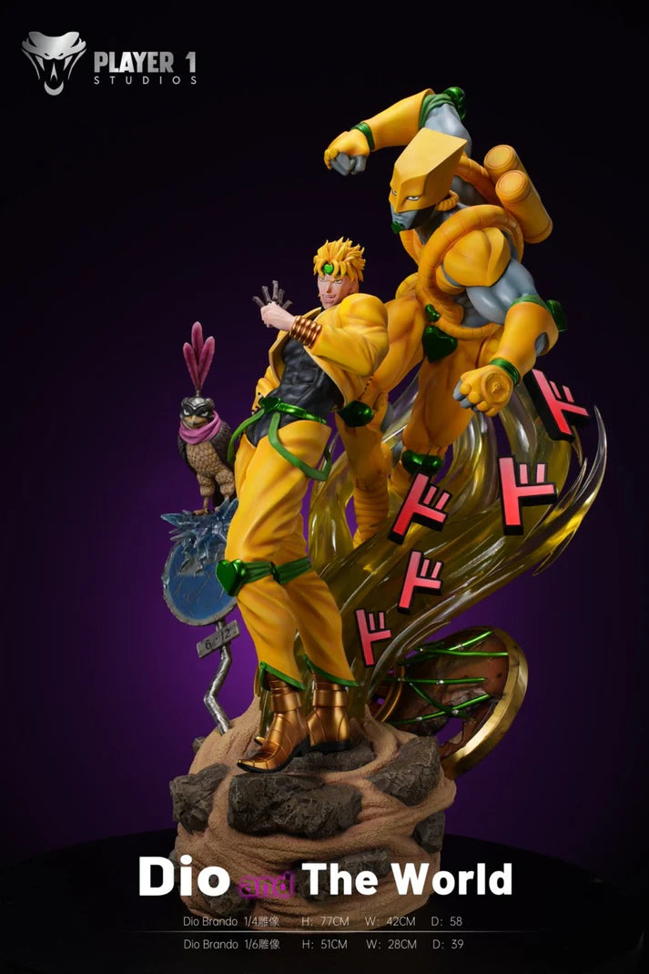 [Warehouse in Stock] Player 1 Studio - Statue - JoJo's Bizarre Adventure Duel Series - Dio Brando