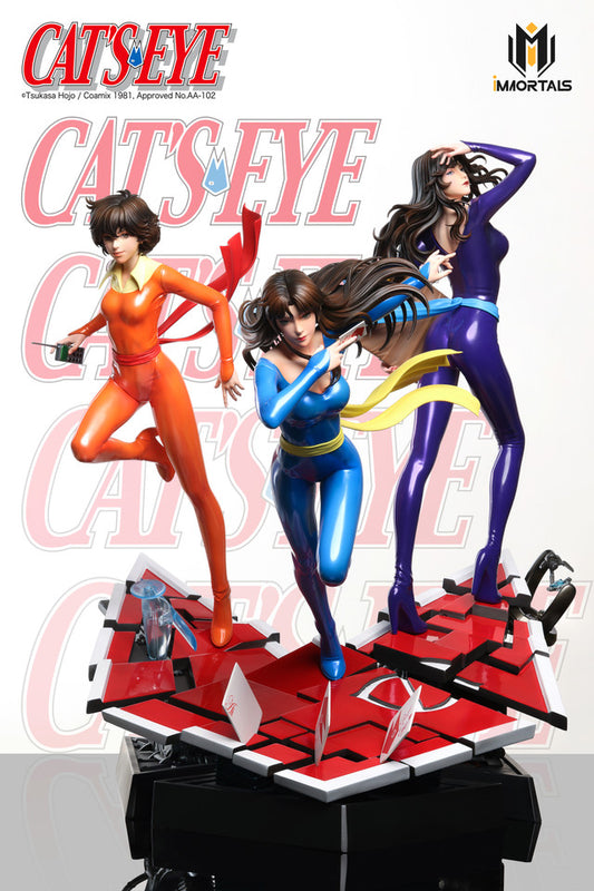 [Pre-Order] Immortals studio - Statue -Cat's eyes - Kisugi Rui & Kisugi Hitomi & Kisugi Ai (Licensed)