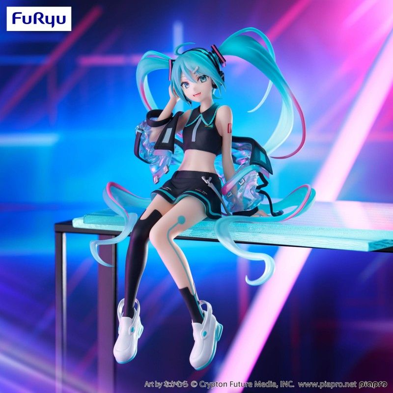 [Pre-Order] Hatsune Miku - Noodle Stopper Figure - Hatsune Miku Neon Cyber ver.