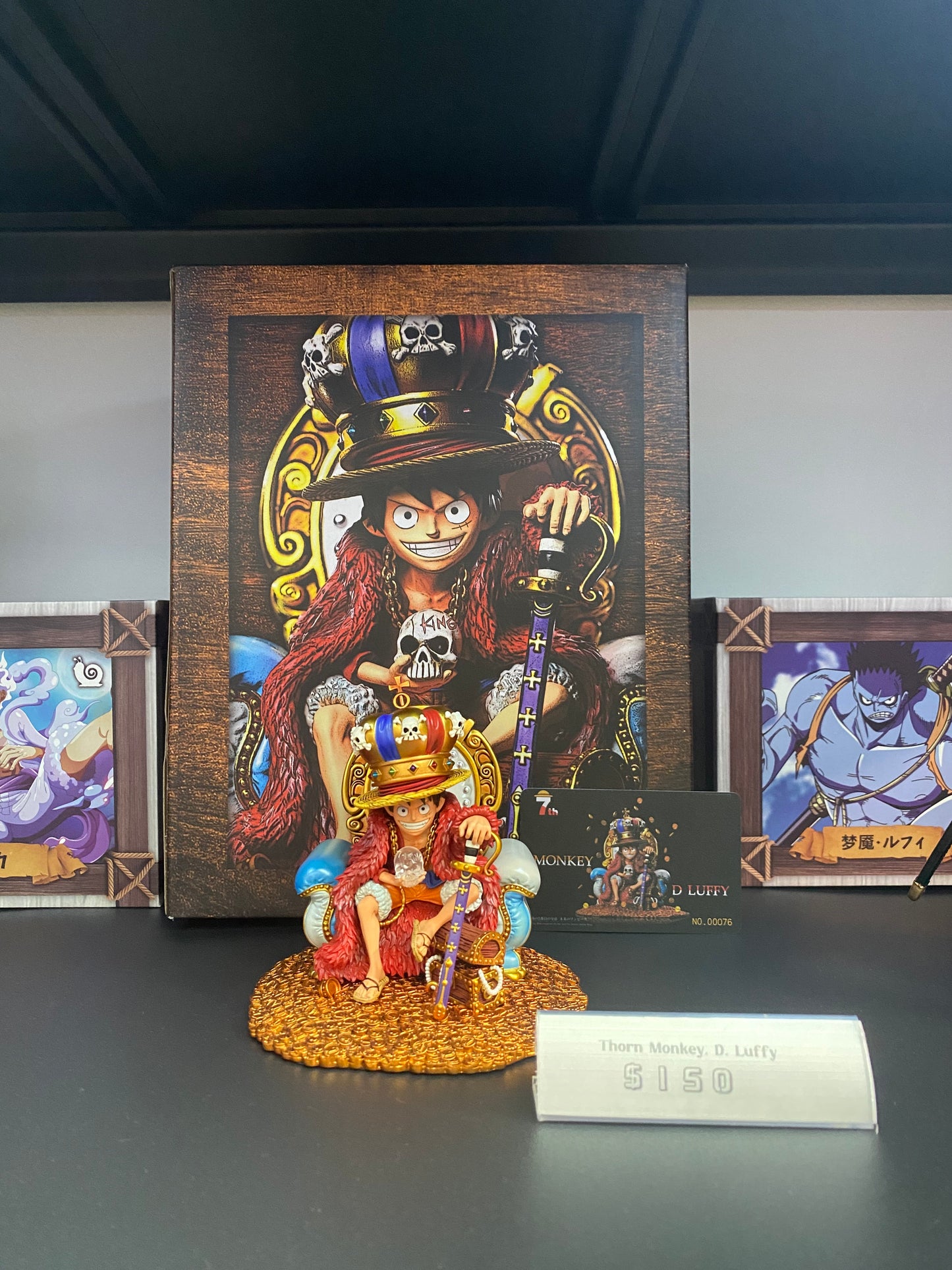 [In stock] A+ Studio - Statue - One Piece - 7th Anniversary Commemorative Edition Throne Luffy