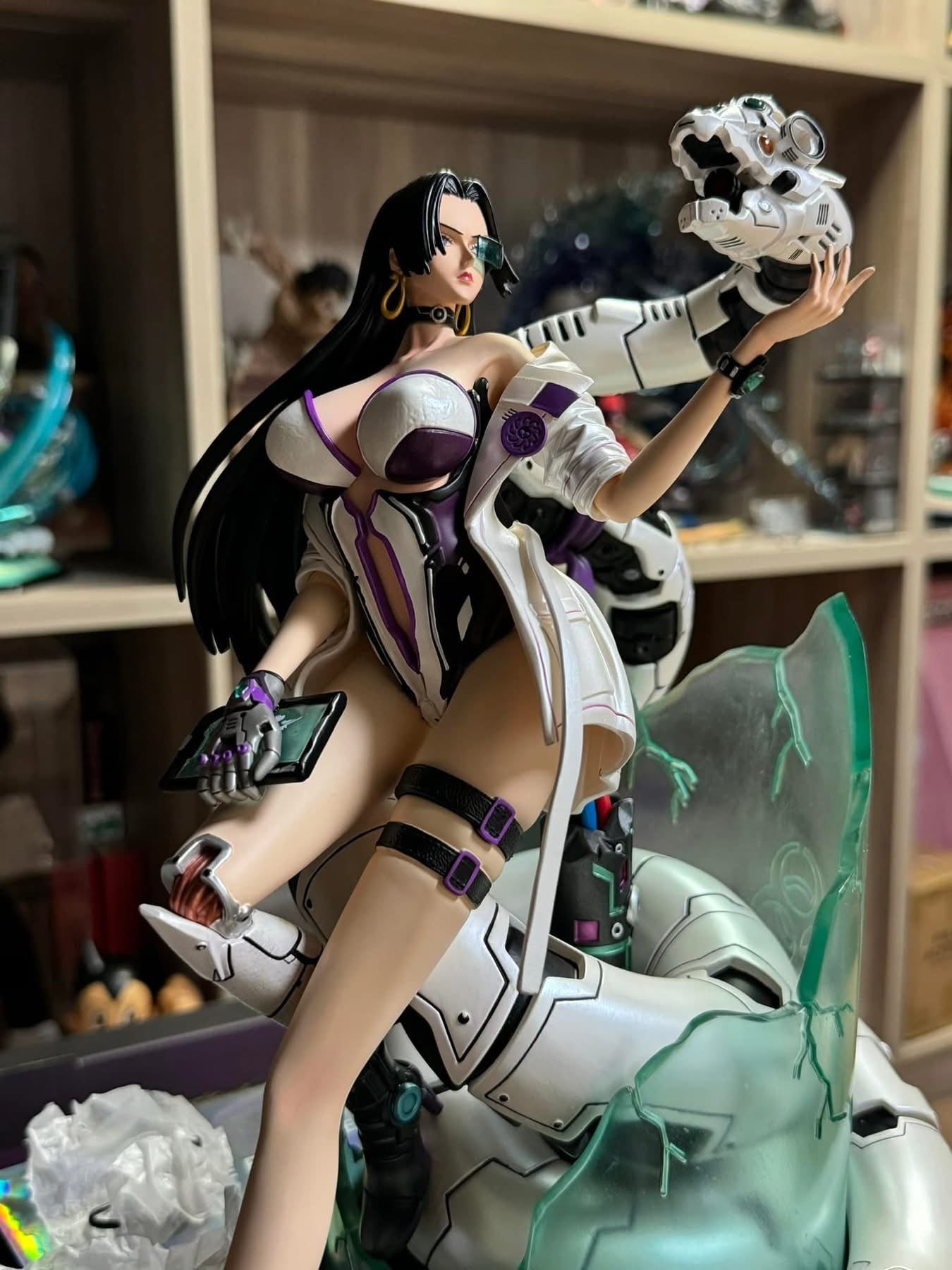 [Warehouse in Stock] Yakuza Studio - Statue - One Piece - Boa Hancock - Cyber Punk Series #1