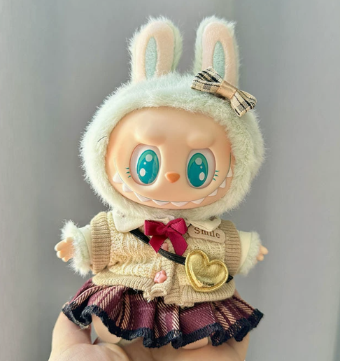 Labubu Clothing - Preppy 4 pc Set