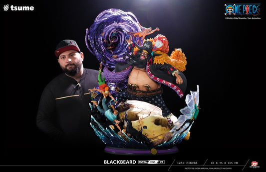 [Warehouse in Stock] TSUME Studio - Statue - One Piece - Blackbeard (Licensed)