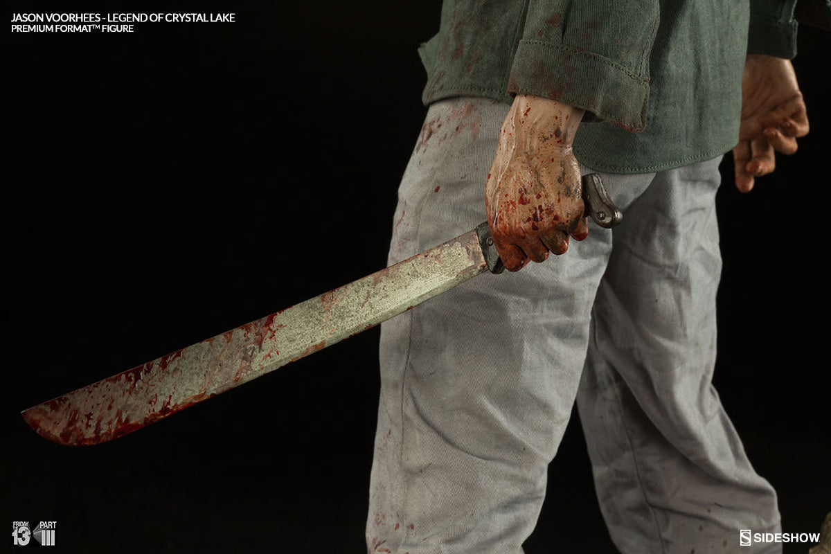 [Warehouse in Stock] EX Ver. - Sideshow Collectibles - Statue - Jason Voorhees - Legend of Crystal Lake (Licensed)