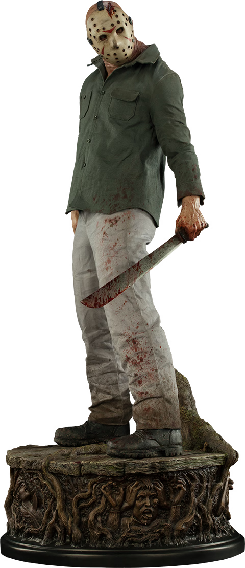 [Warehouse in Stock] EX Ver. - Sideshow Collectibles - Statue - Jason Voorhees - Legend of Crystal Lake (Licensed)