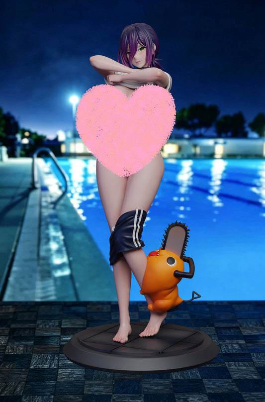 [Pre-Order] Murloc Studio - Statue - Reze Swimming Pool Chainsaw Man