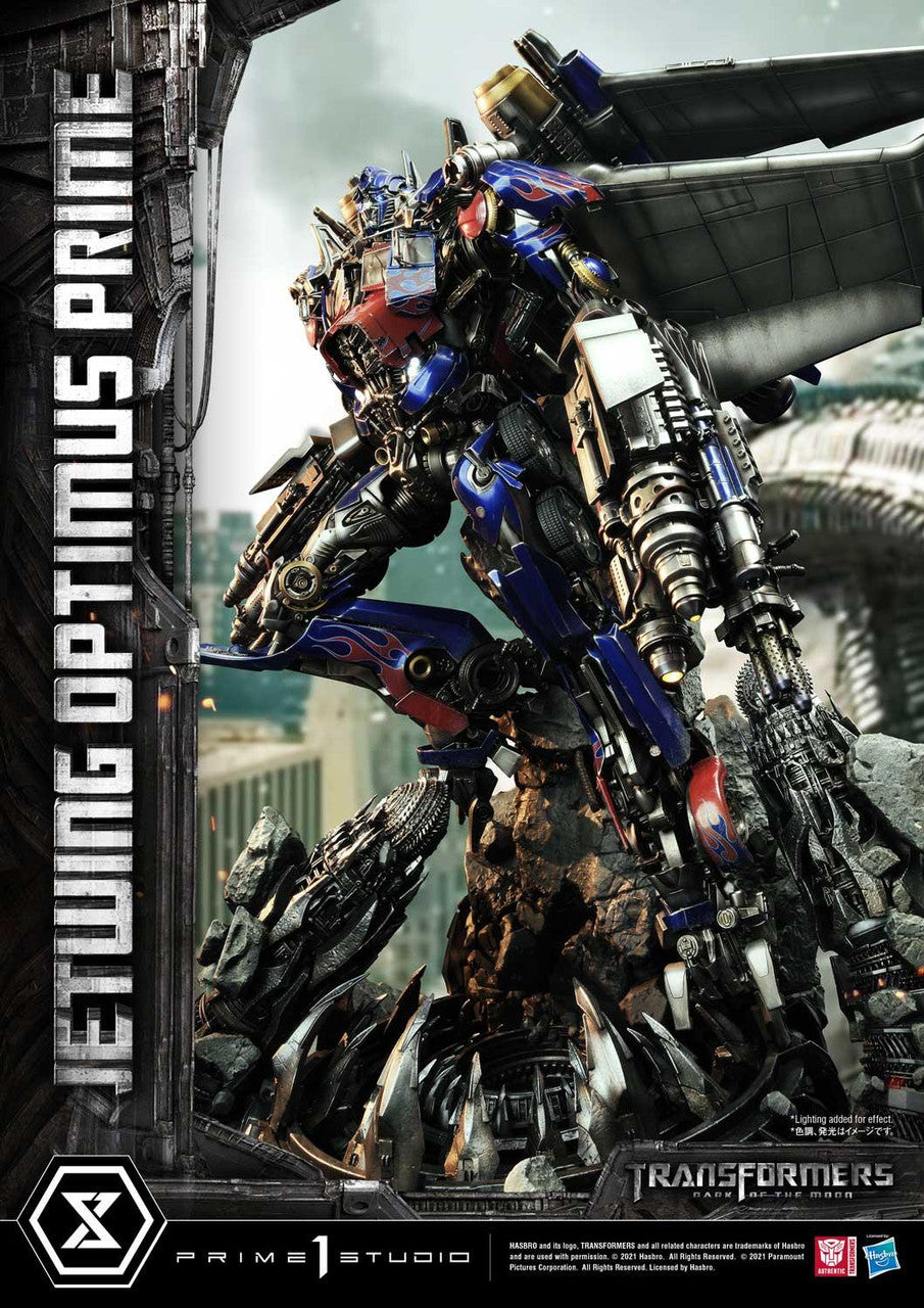 [Warehouse in Stock] Prime 1 Studio - Statue - Museum Masterline Transformers: Dark of the Moon (Film) Jetwing Optimus Prime MMTFM-33 MMTFM-33CN MMTFM-33S(Licensed)