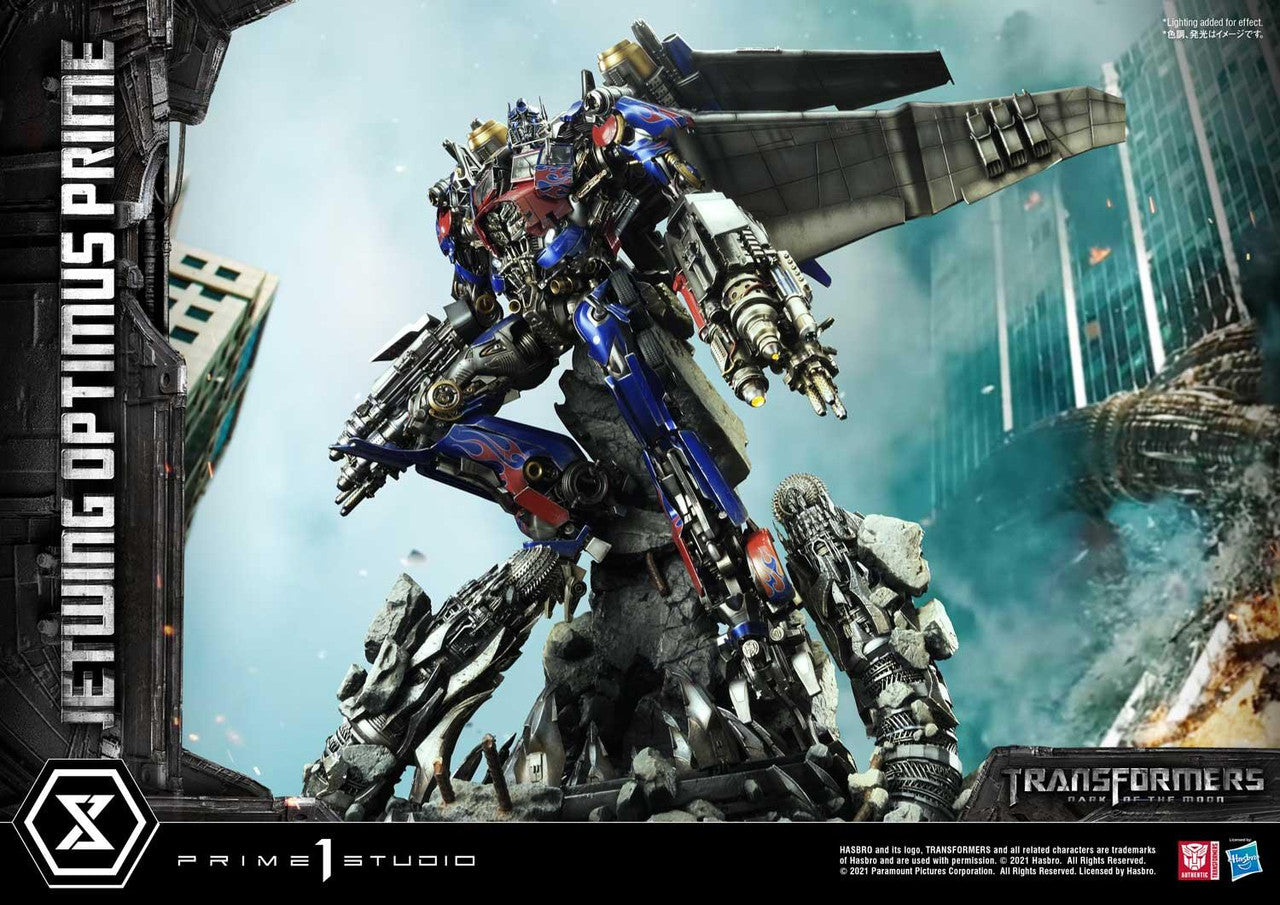 [Warehouse in Stock] Prime 1 Studio - Statue - Museum Masterline Transformers: Dark of the Moon (Film) Jetwing Optimus Prime MMTFM-33 MMTFM-33CN MMTFM-33S(Licensed)