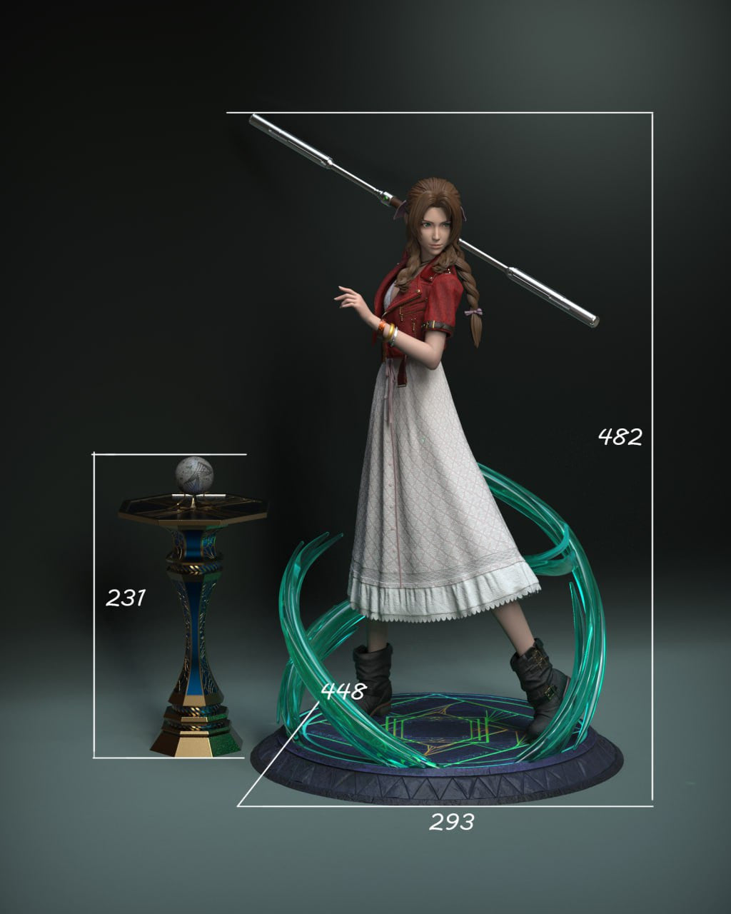 [Pre-Order] Solar Studio- Statue - Final Fantasy - Aerith FF7 Remake