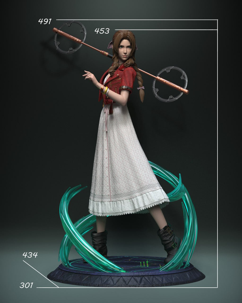 [Pre-Order] Solar Studio- Statue - Final Fantasy - Aerith FF7 Remake