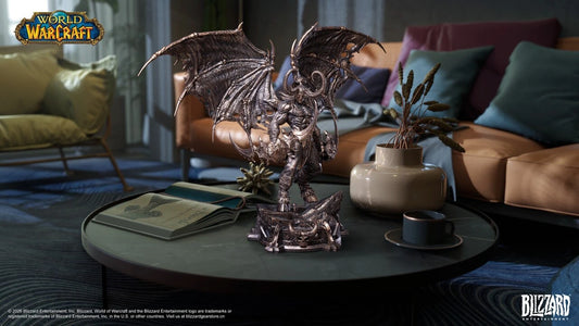 [Pre-Order] Blizzard Entertainment - World of Warcraft - Illidan Stormrage Bronze-Colored (Licensed)