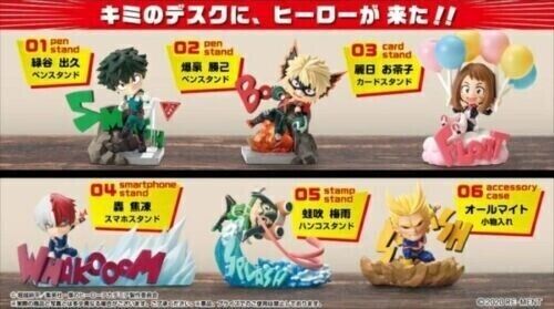 Re-Ment My Hero Academia DESKTOP HEROES Blind Box