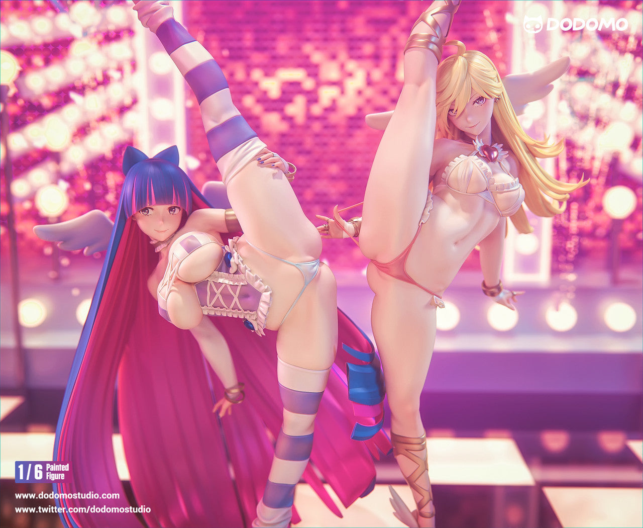 [Pre-Order] Dodomo Studio - Statue - Panty & Stocking with Garterbelt