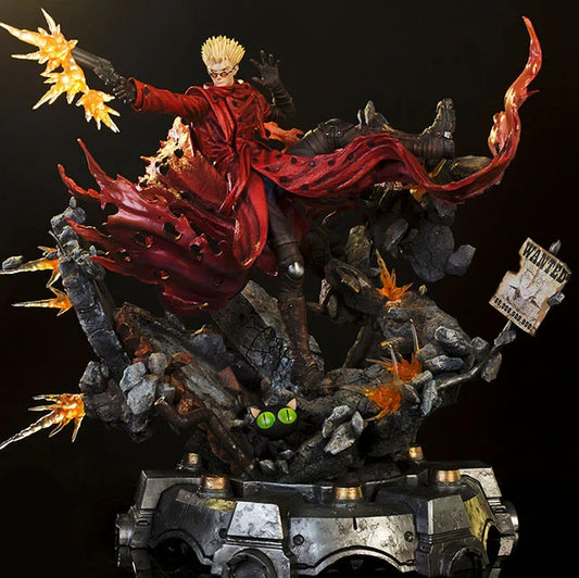 [Warehouse in Stock] Figurama Collectors - Statue - Trigun Vash the stampede 10th anniversary edition statue (Licensed)