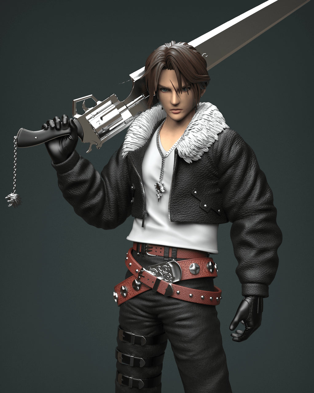 [Pre-Order] Solar Studio- Statue - Final Fantasy - Squall FF8