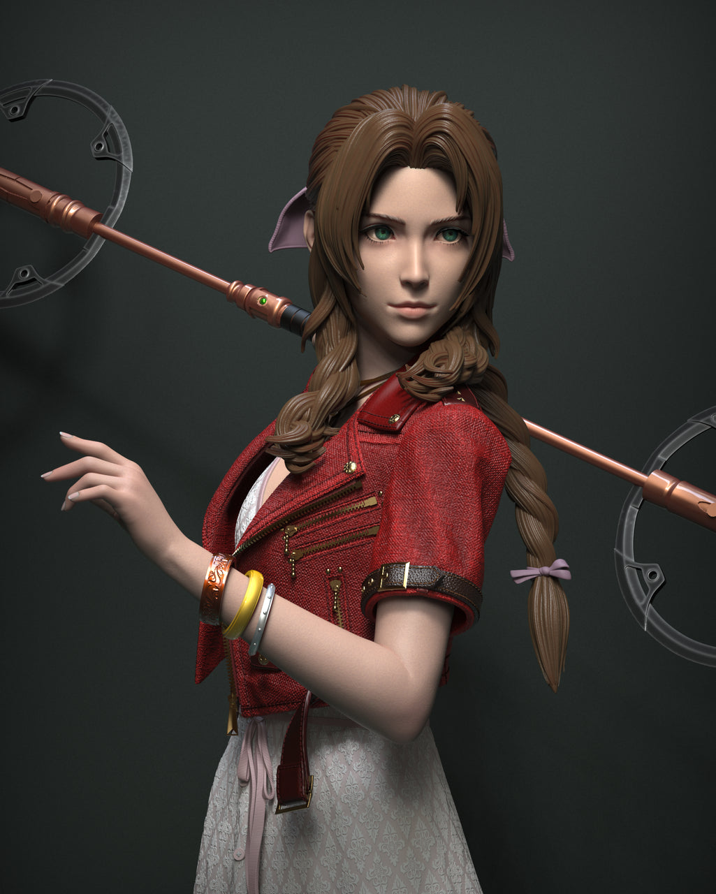 [Pre-Order] Solar Studio- Statue - Final Fantasy - Aerith FF7 Remake
