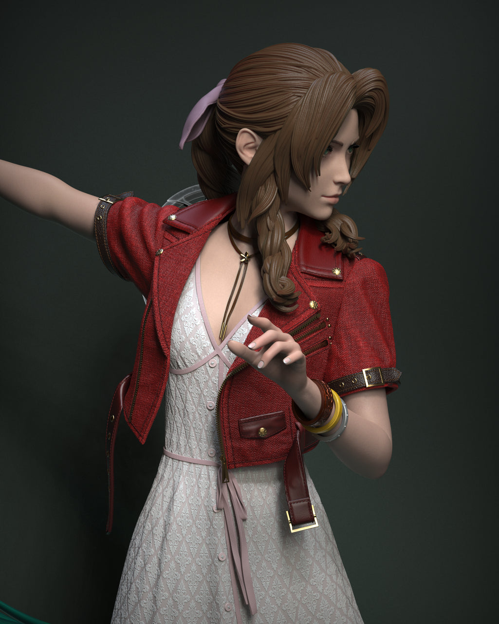 [Pre-Order] Solar Studio- Statue - Final Fantasy - Aerith FF7 Remake