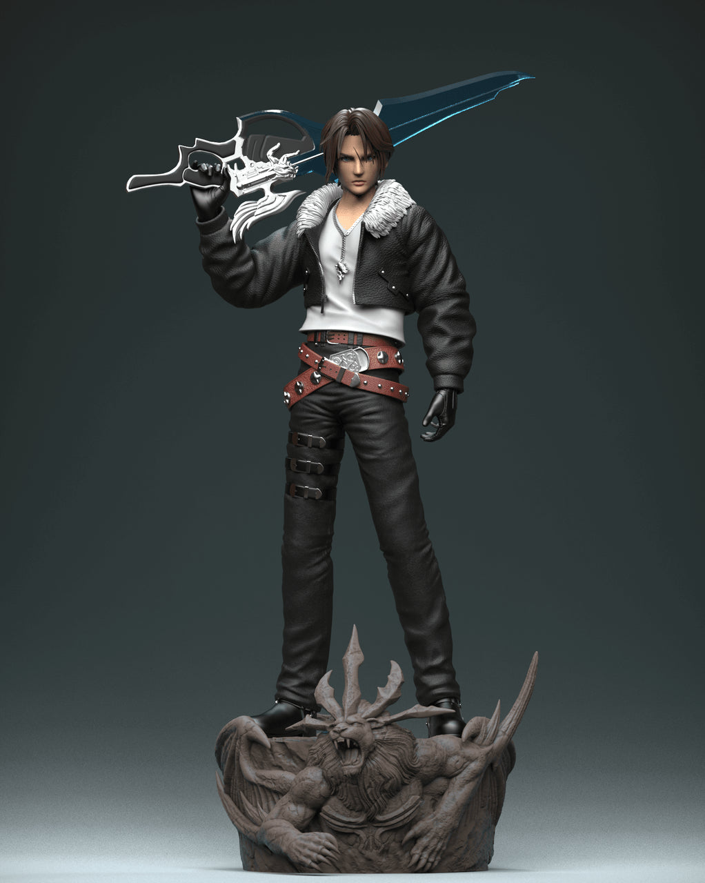 [Pre-Order] Solar Studio- Statue - Final Fantasy - Squall FF8