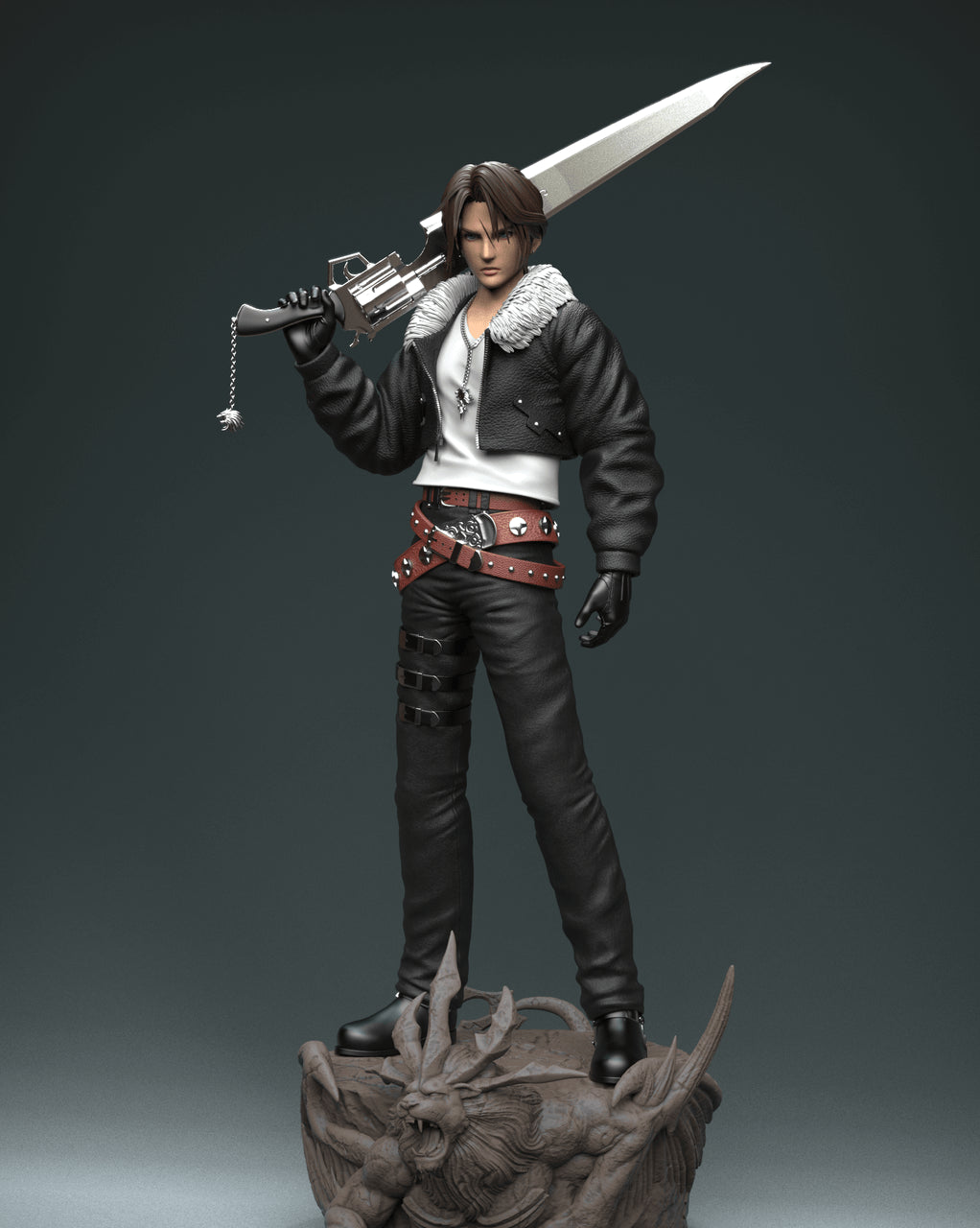 [Pre-Order] Solar Studio- Statue - Final Fantasy - Squall FF8