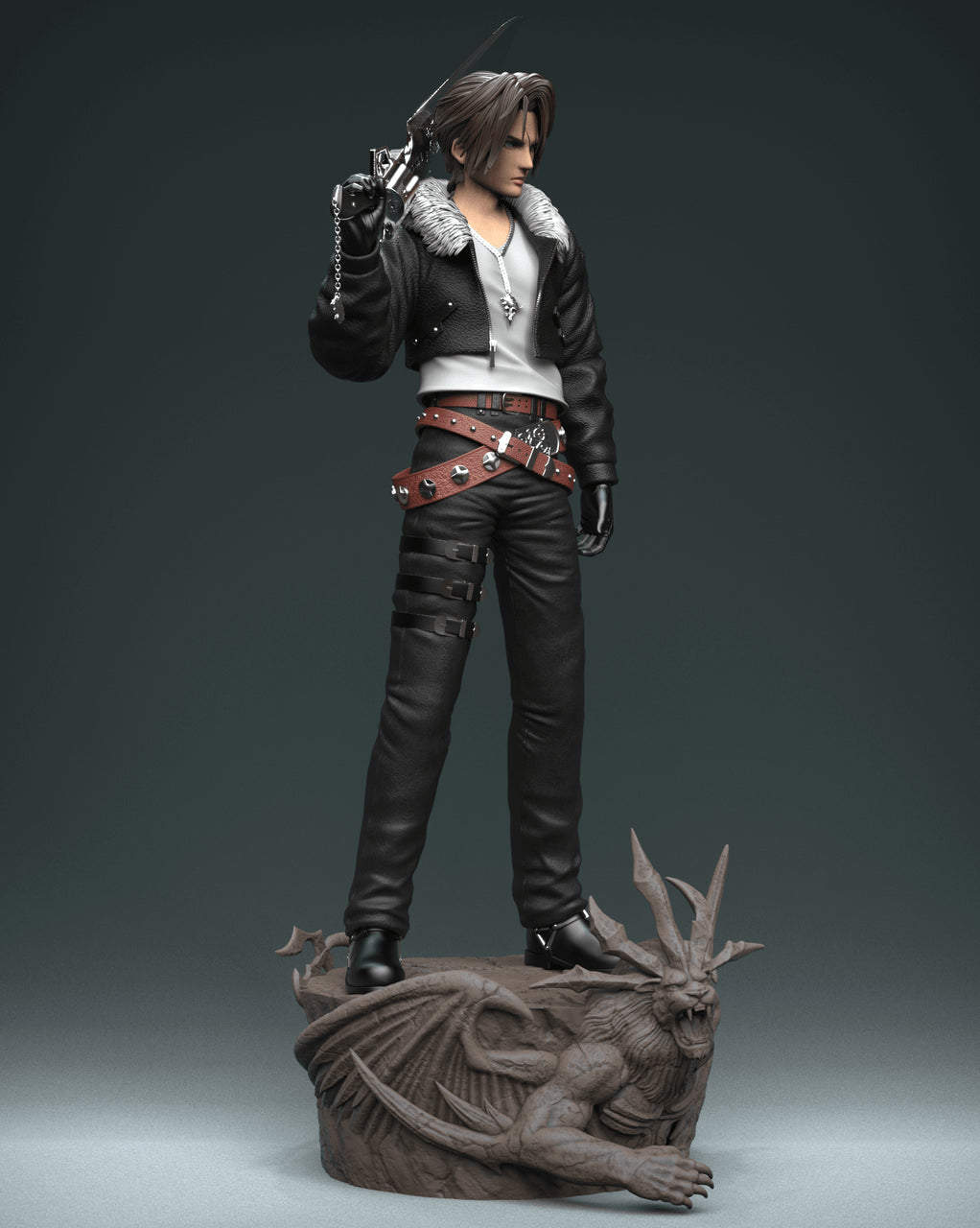[Pre-Order] Solar Studio- Statue - Final Fantasy - Squall FF8