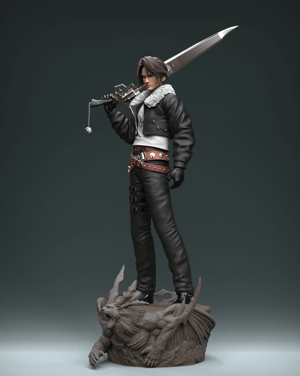 [Pre-Order] Solar Studio- Statue - Final Fantasy - Squall FF8