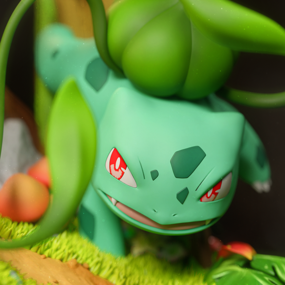[Pre-Order] Black Swan Collectibles - Statue - Pokémon - Ash Diorama & Red Diorama